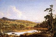 Frederic Edwin Church North Lake oil on canvas